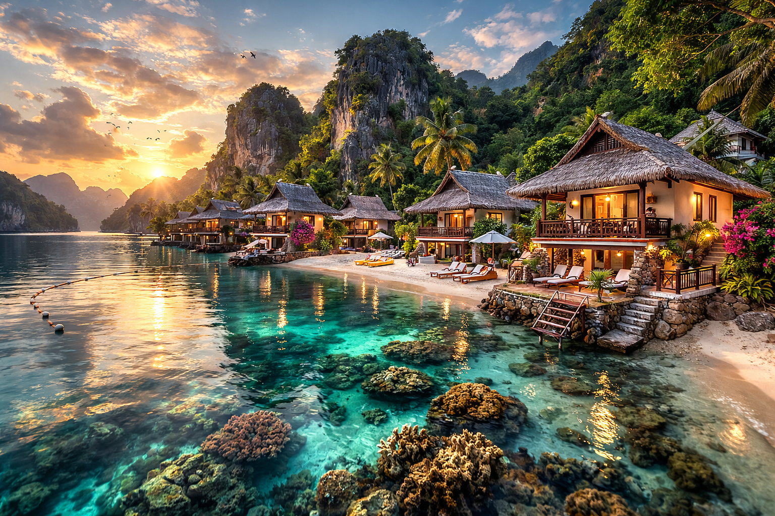 Miniloc Island Resort, El Nido