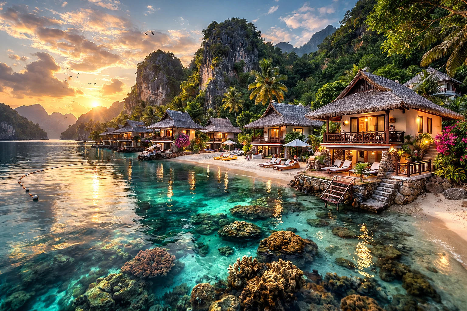 Miniloc Island Resort, El Nido